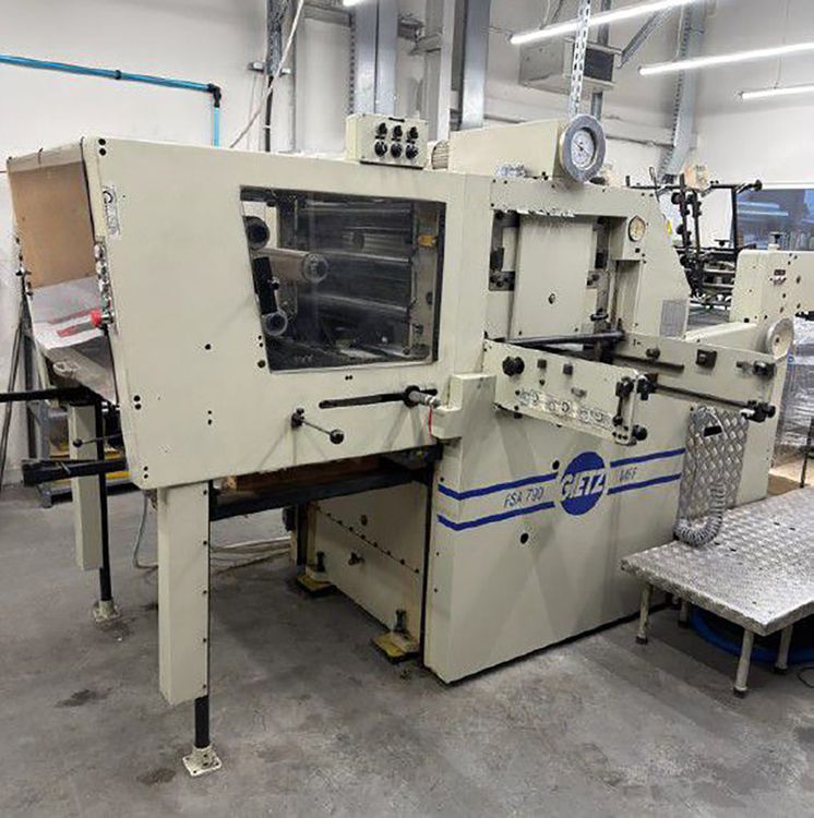 Gietz FSA 790 EMBOSSING, GILDING AND DIE-CUTTING MACHINE