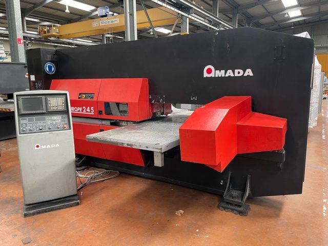 Amada EUROPE 245 NUMERICALLY CONTROLLED PUNCHING MACHINE 20 Tons