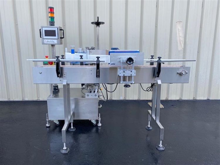 In-Line  Labeling Equipment Paradigm 700 Pressure Sensitive Wrap Around Labeler