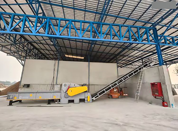 Industrial Drum Wood Chipper