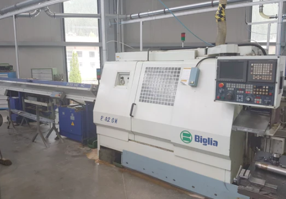 Biglia GE FANUC Series 18i-T 5000 RPM B 42 SM 3 Axis