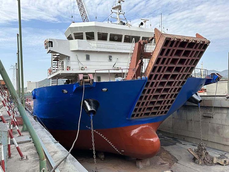 ABT 5000DWT DECK CARGO SHIP