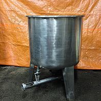 Others 100 Gallon Stainless Steel Single Wall Tank with Round Bottom