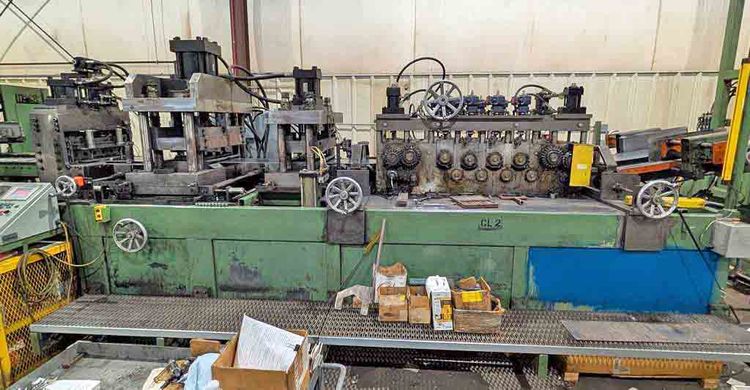 CRP Custom Rollform Products Cut-To-Length Line