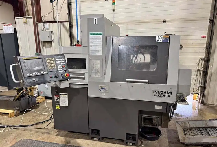 Tsugami CNC (FANUC) 8,000 RPM BO325II  5 Axis
