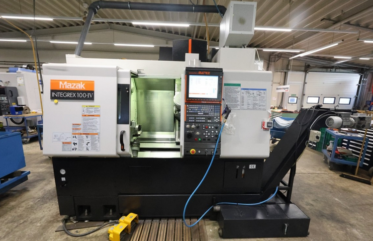 Mazak Mazatrol Matrix 6000 RPM Integrex 100-IV 3 Axis