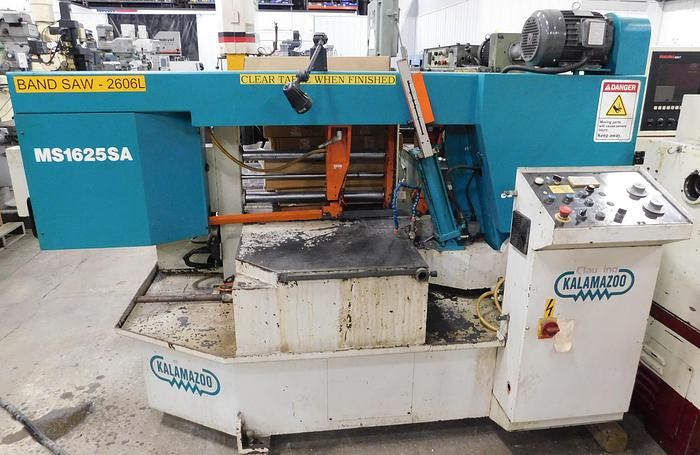 Clausing, Kalamazoo MS1625SA Horizontal Bandsaw Semi-Automatic