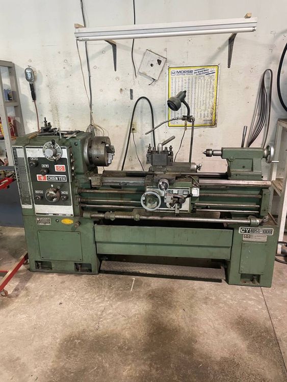Chien Yeh Engine Lathe 2000 rpm CY405G x 1000