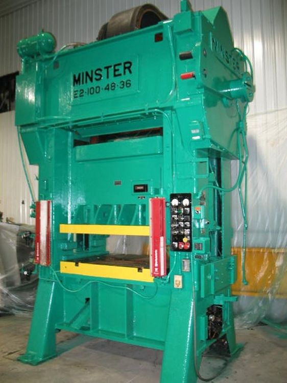 Minster No. E2-100-48-36 100 Ton