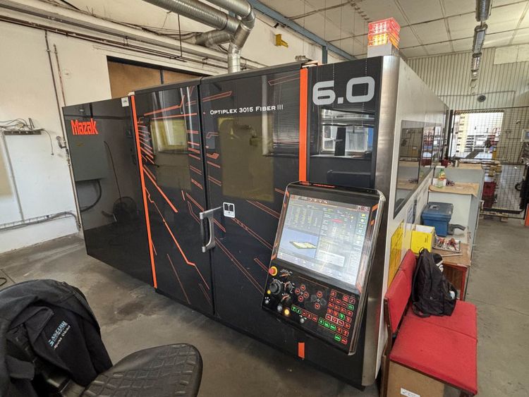 Mazak OPTIPLEX 3015 FIBER III CNC CONTROL