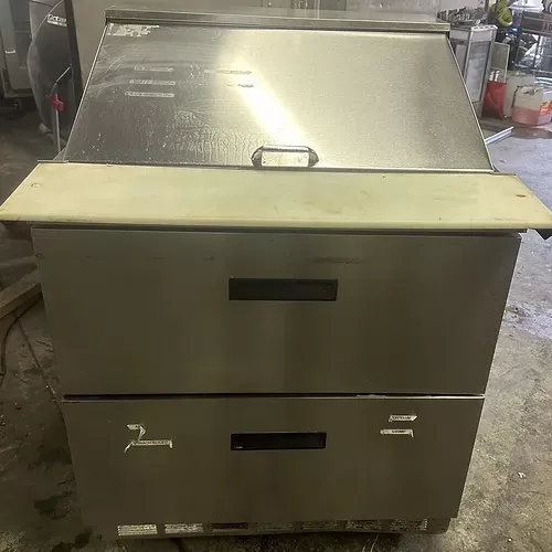 Delfield Self Contained Sandwich Prep Table Cooler
