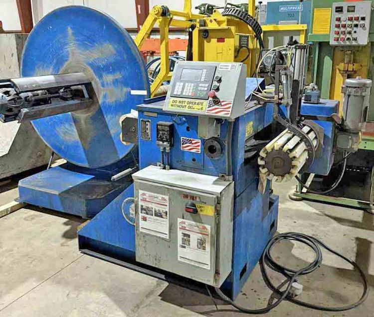 Michigan ROLLFORM TRIM COIL WINDING LINE Capacity: 24" x 0.024"