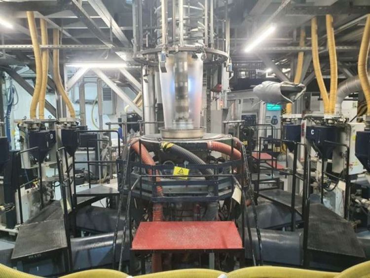 Kiefel Kirion Blown film extrusion line