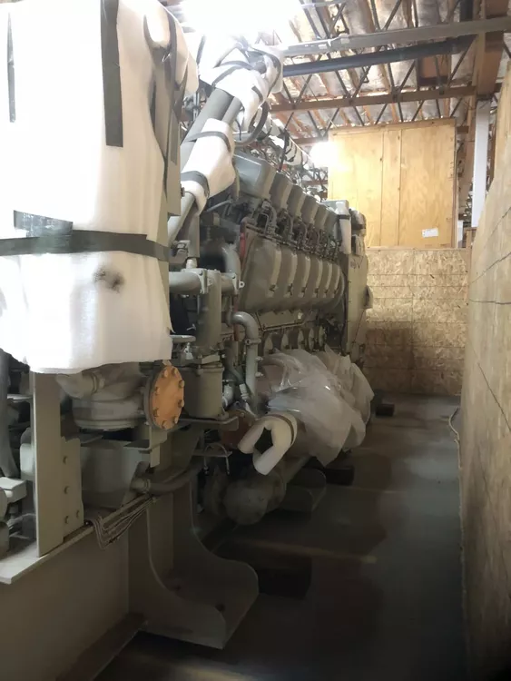 Westinghouse Pair 1500 KW Westinghouse Marine Ship Gensets – Fairbanks Morse 1500 KW