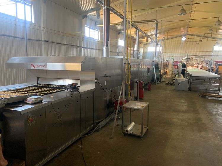 Padovani Complete line for the production of biscuits 400 kg/h