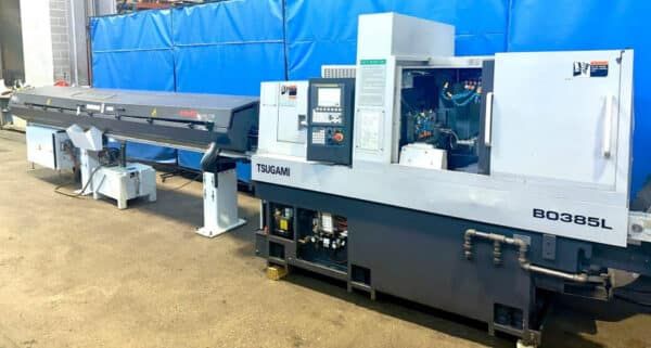 Tsugami Fanuc Oi-TD CNC 6000 rpm B0385L 6 Axis