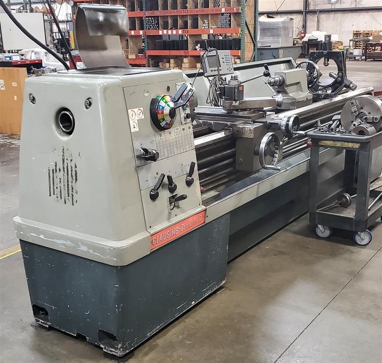Clausing Colchester GAP BED LATHE 1600 RPM 8056