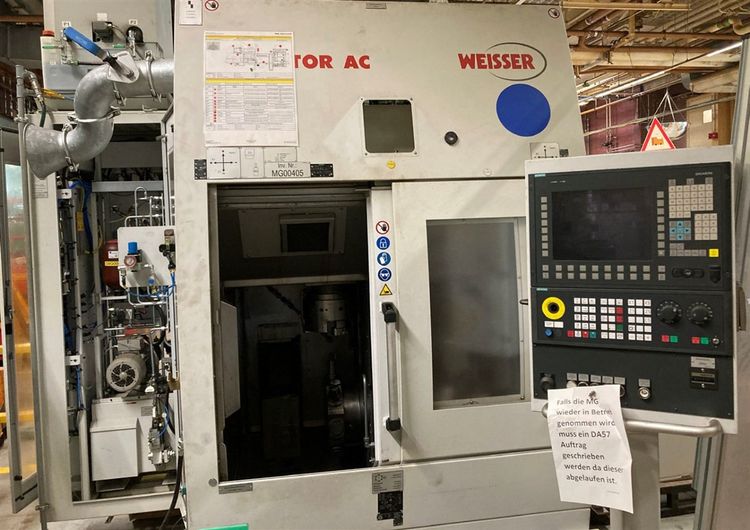 Weisser CNC CONTROL Variable Speed Univertor AC1 2 Axis
