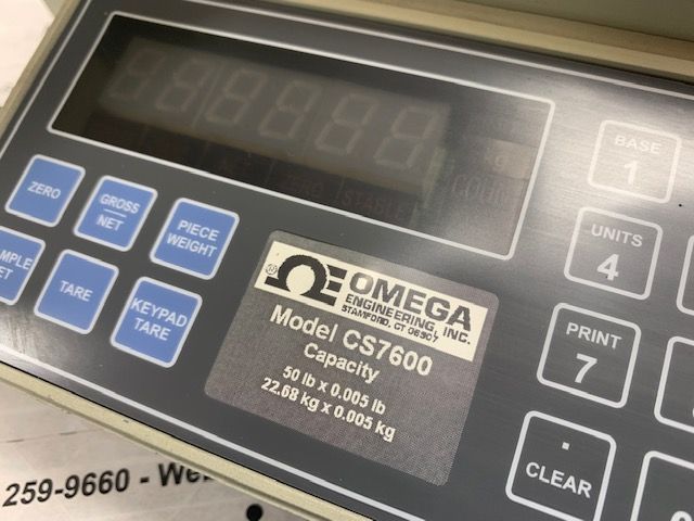 Omega CS7600 Test and Measurement