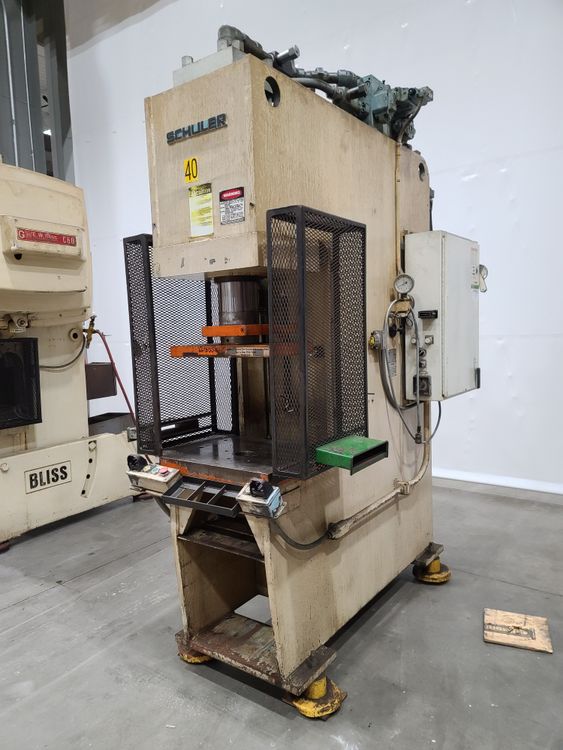 Schuler Hydraulic C Frame Press Ton