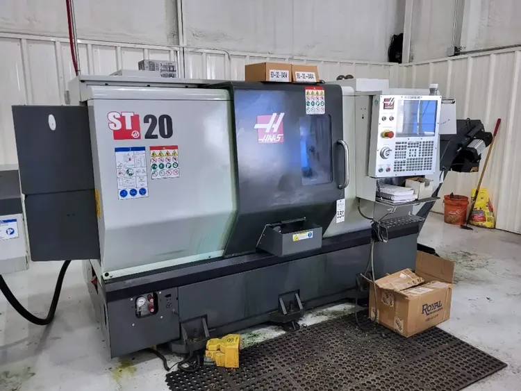 Haas Next Generation Control  4,000 RPM  ST-20  2 Axis