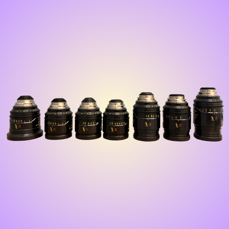 Cooke Mini S4i Lens Set of 7