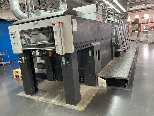 Heidelberg CD74-4+LX 530 x 740 mm