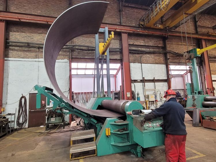 Stolting HEAVY DUTY HYDRAULIC PLATE BENDING ROLLS