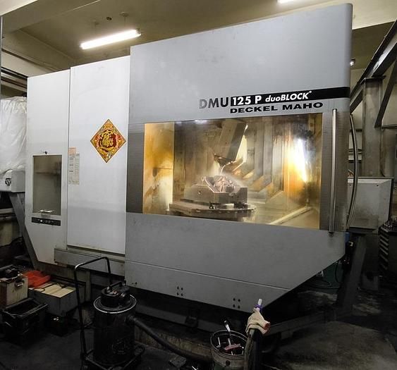 Deckel Maho DMU125P dB Universal Machining Center 5 Axis