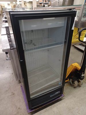 True GDM10FLD, Half size single glass door freezer