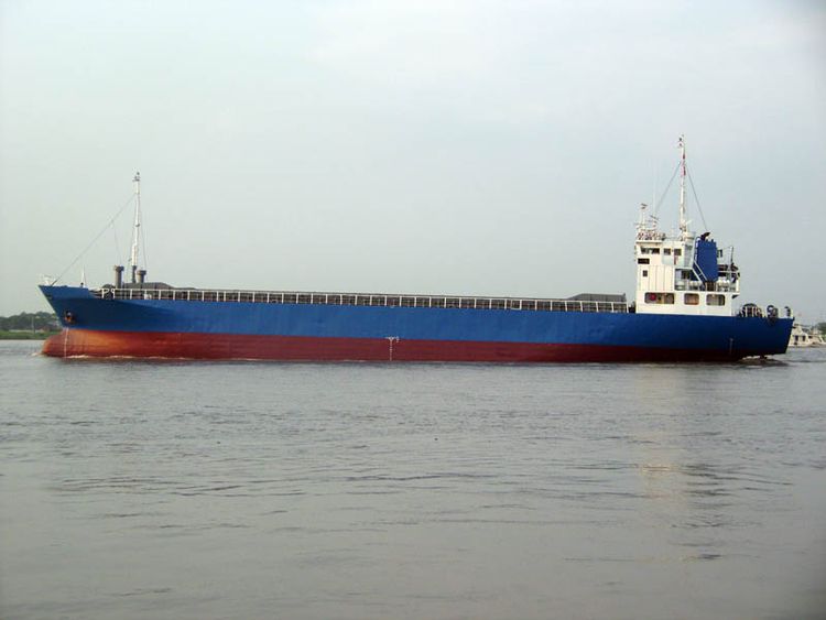 GENERAL CARGO SHIP (BOX HOLD) ABT 1600 DWT