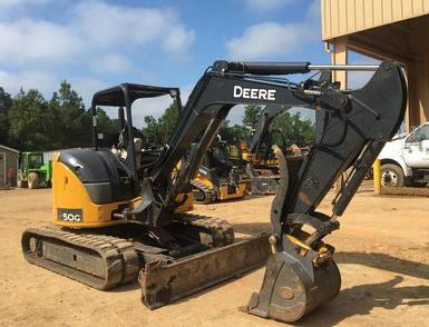 John Deere 50G Compact Excavators