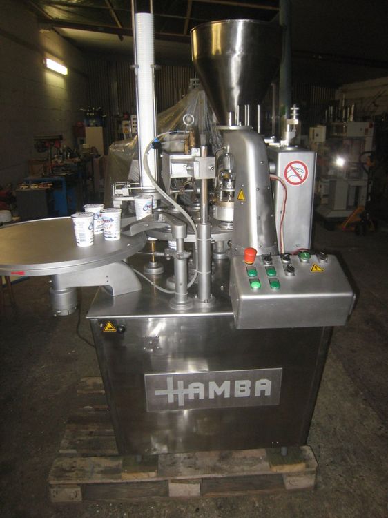 Hamba 2400, Cup filling and sealing machine