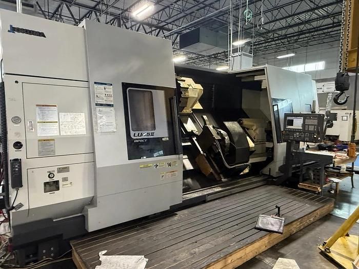 Okuma Okuma OSP CNC 2400 RPM Impact LU45II CNC Lathe 2 Axis