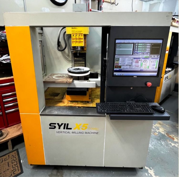 SYIL X5 COMBO  CNC VERTICAL MILLING MACHINE  5,000 RPM