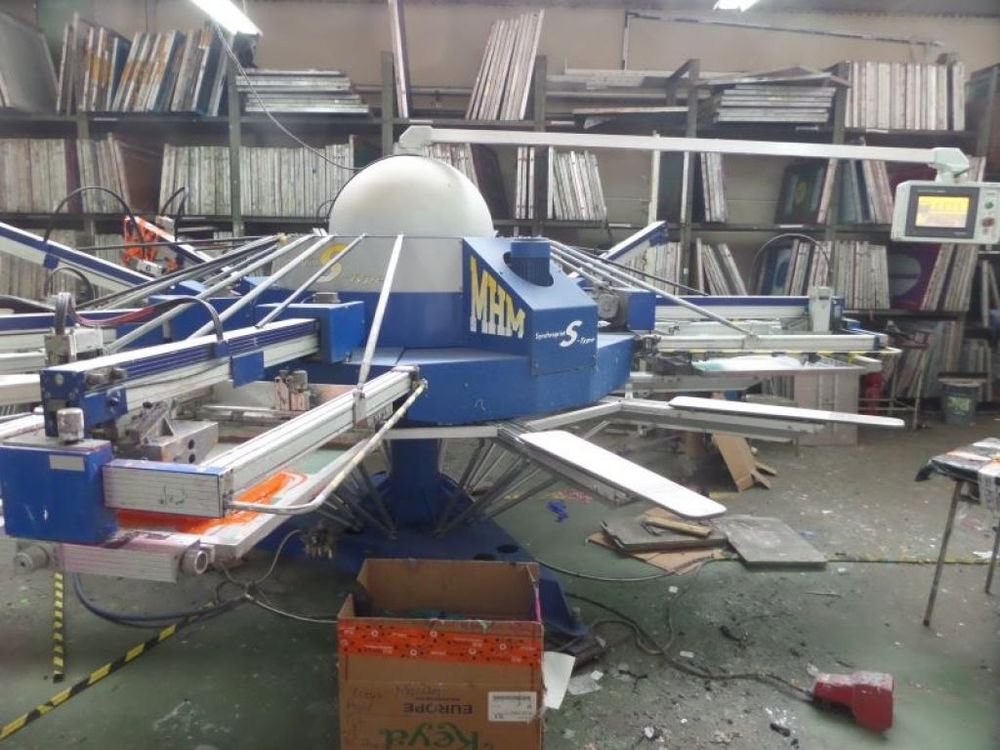 Mhm SType Automatic screen printing machine
