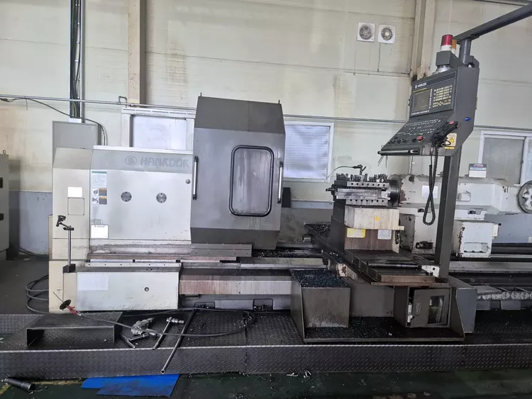 Hankook Fanuc 32i-A 500 rpm DYNATURN 1500 x 8000 2 Axis