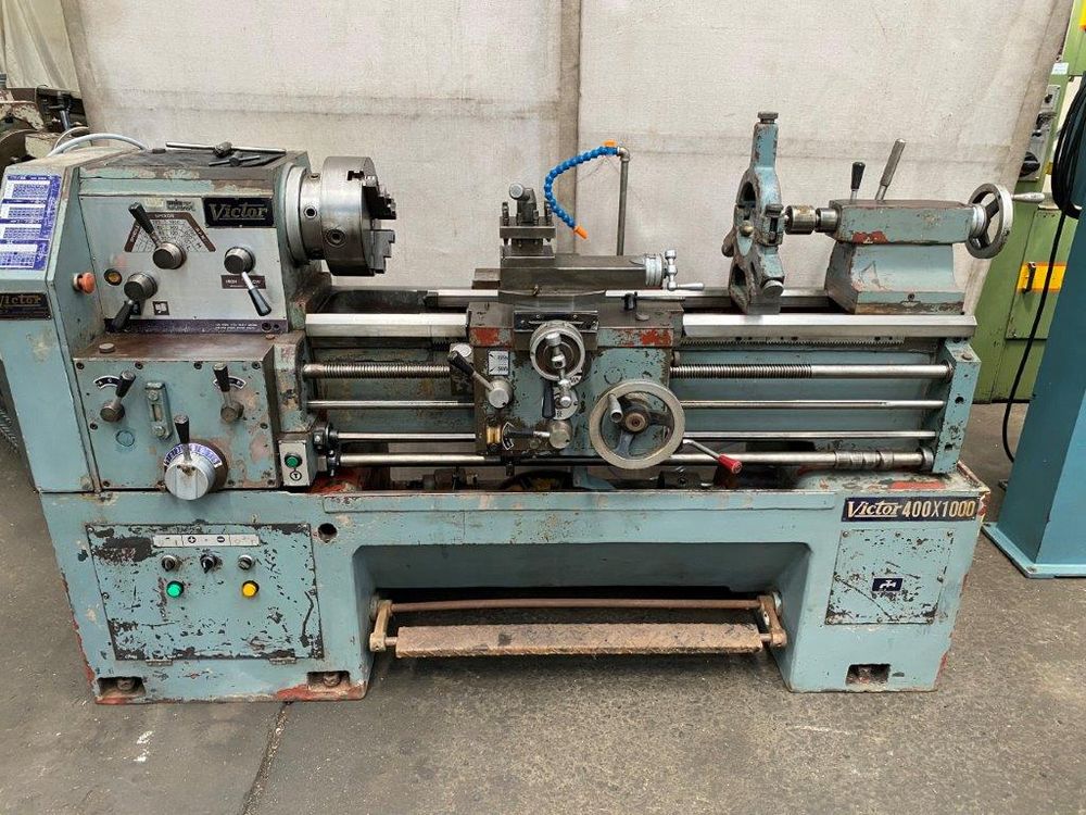 Victor Engine Lathe 1800 rpm 400 x 1000