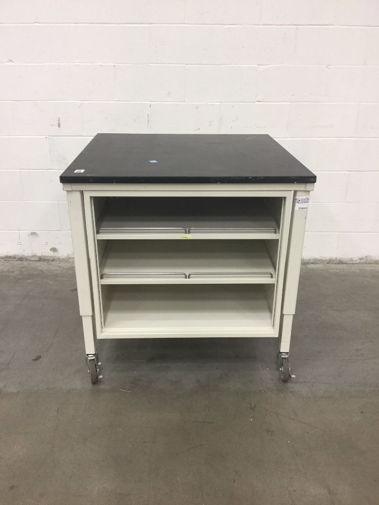 Others 3' Adjustable Height Black Slate Top Lab Table