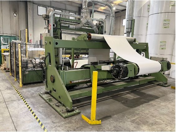 KMEC 1.650 mm 2- Drum Winder for Paper and Cardboard
