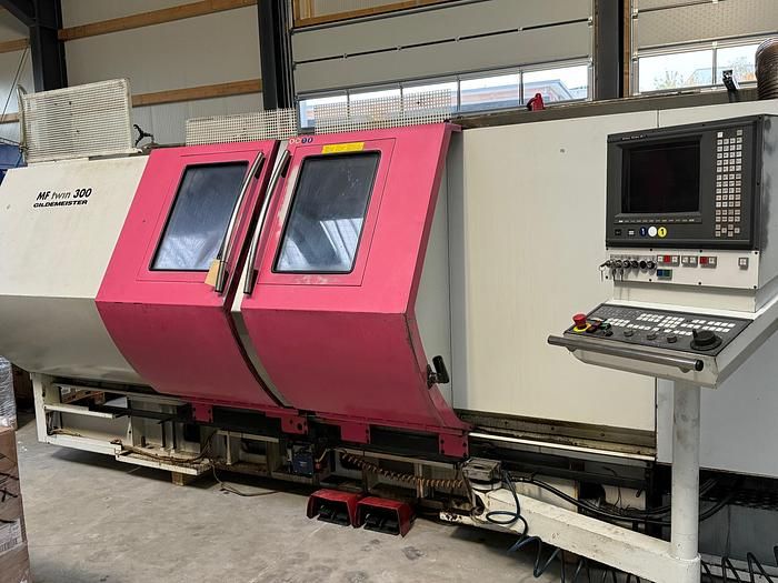 Gildemeister CNC control FANUC Series 16T 3400 min-1 TWIN 300 2 Axis