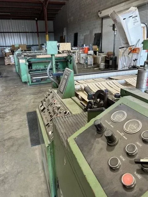 RoAn Polystar 9500 56-T split roll Bag Machines, sideweld