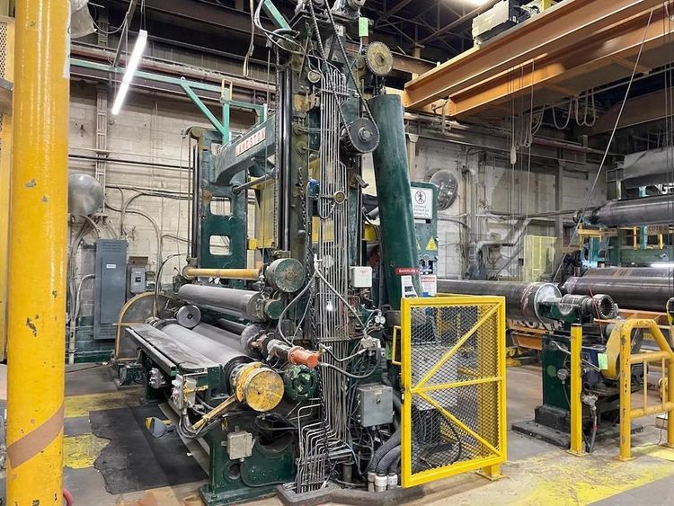 Langston 110" DA Two Drum Slitter Rewinder