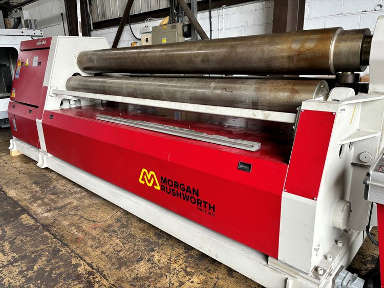 Morgan Rushworth DPBH-3 4100/330 HYDRAULIC 3-ROLL PLATE ROLLS