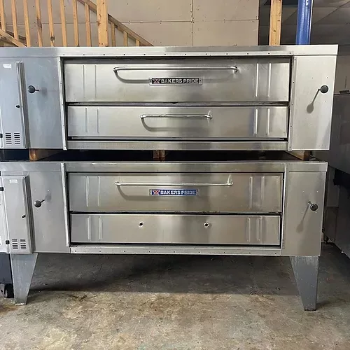 Baker's Pride Double Stack Gas Pizza Ovens