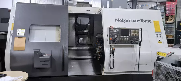 Nakamura Tome Fanuc 31i-A CNC control 6000 RPM SUPER-NTJX 8 Axis