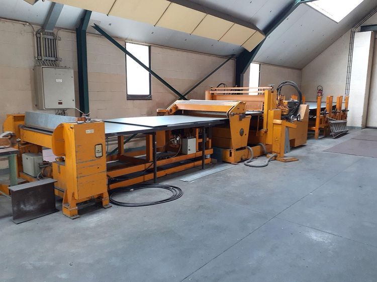 Ras Decoil / cut to length 1500 x 2 mm 5-ton capacity, 1500 mm width