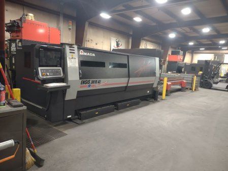 Amada ENSIS-3015AJ FIBER LASER 3000 WATT AMADA ENSIS-3015AJ FIBER LASER