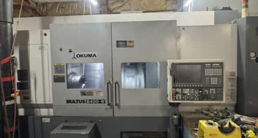 Okuma Control: OSP-P200L  2800 RPM MULTUS B400W (BB)  5 Axis