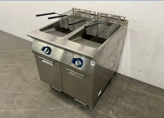 Electrolux E9FRGH2JF0 Stainless steel double fryer